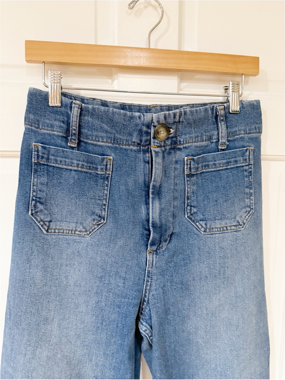 Pilcro The Skipper Cropped Wide-Leg Jean 28 - Picture 6 of 14